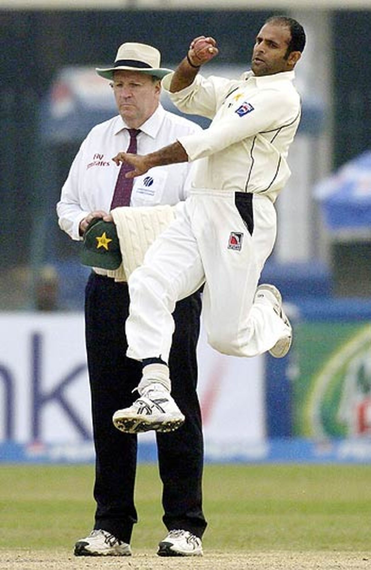 Naved-ul-Hasan went for 5.87 an over - and he was one of the better bowlers on view, India in Pakistan, 1st Test, Lahore, January 16, 2006