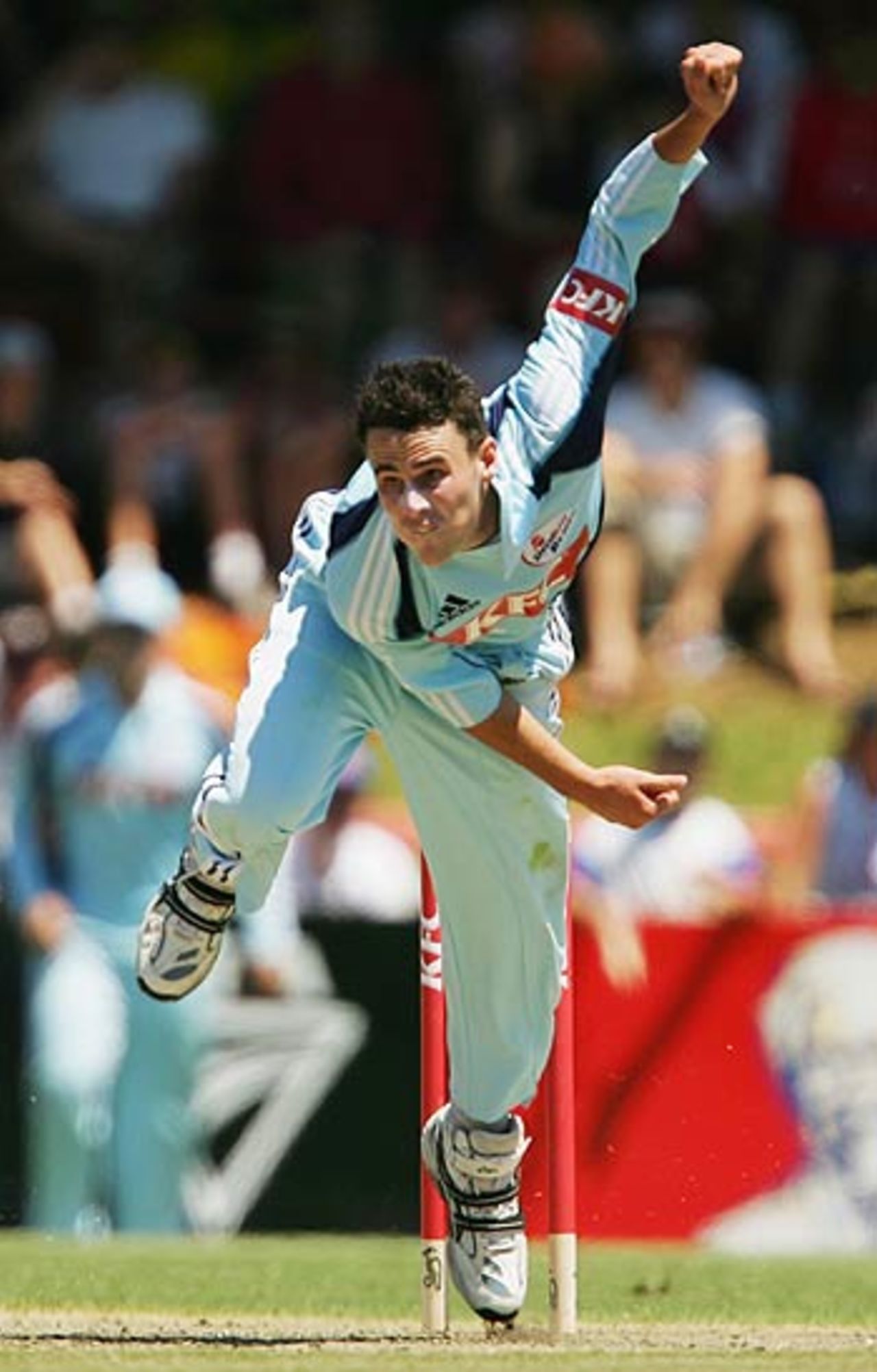 Aaron Bird took 3 for 39, New South Wales v Victoria, Twenty20 Final, Sydney, January 21, 2006