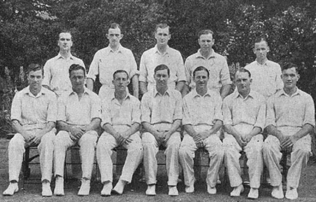 The England XI for the second Test against Australia, Lord's, June 1948
