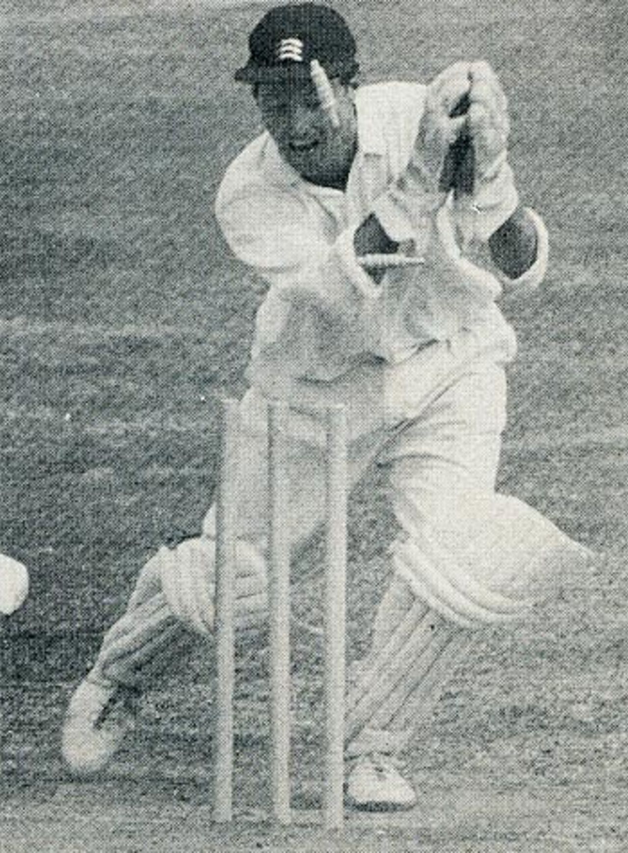 Mike Sturt pulls off a neat stumping in 1976