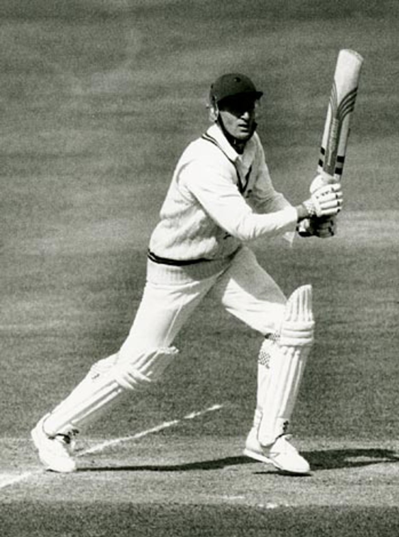 John Carr on his way to a career-best 261at Lord's in 1994