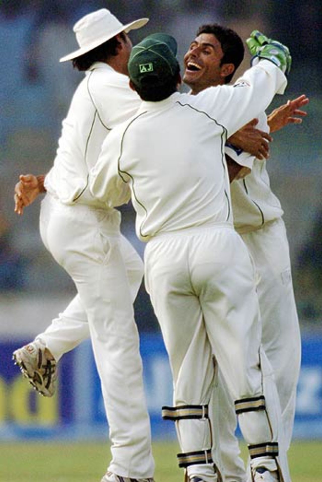Abdul Razzaq's fourth wicket gave Pakistan victory by 341 runs, Pakistan v India, 3rd Test, 4th day, Karachi, February 1,2006