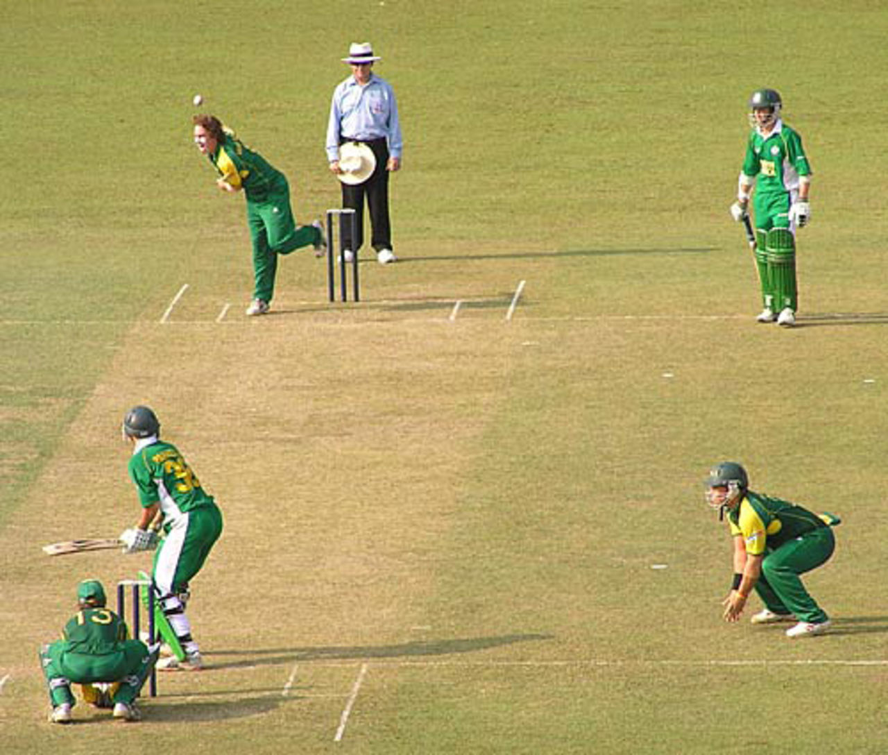 A general view of the match between Australia U-19s and South Africa U-19s, Colombo, February 5, 2006