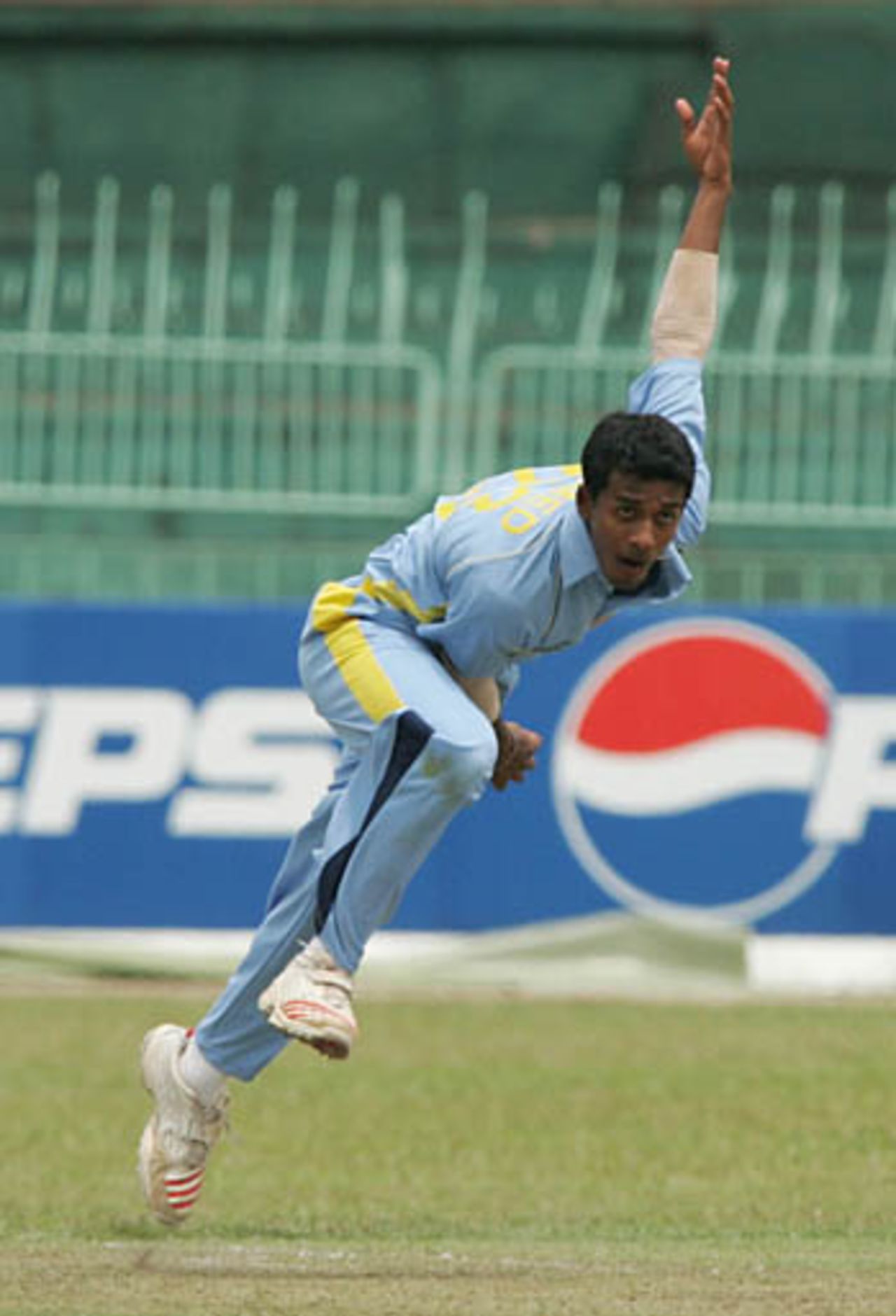 Abu Nechim Ahmed, who took 4-25 for India U/19 v Scotland U/19, ICC U/19 Cricket World Cup, Colombo, 8 February
