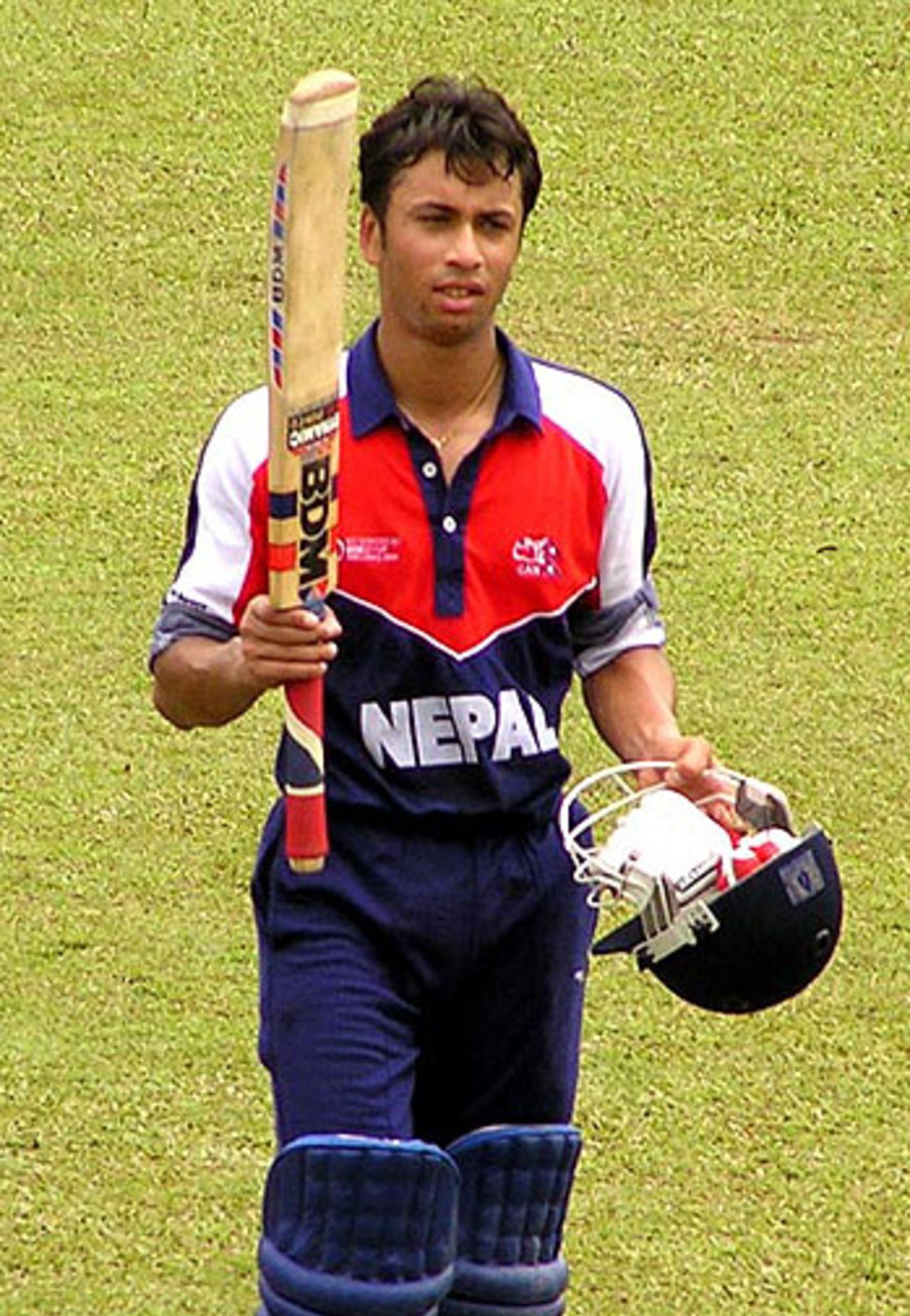 Sharad Vesawkar made 82 not out as Nepal beat Ireland in the Under-19 World Cup, Colombo, February 9, 2006