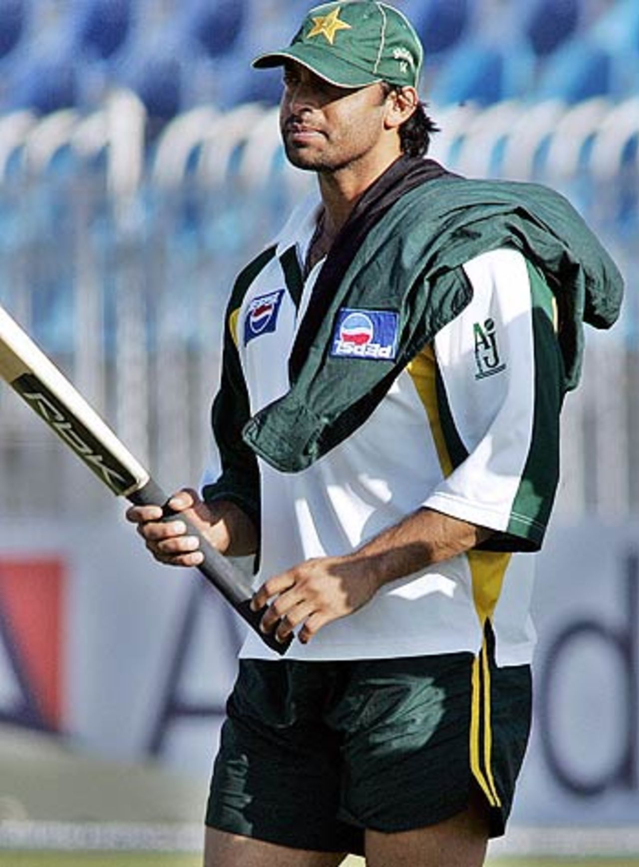 Shoaib Akhtar will miss the second ODI against India, Rawalpindi, February 10, 2006