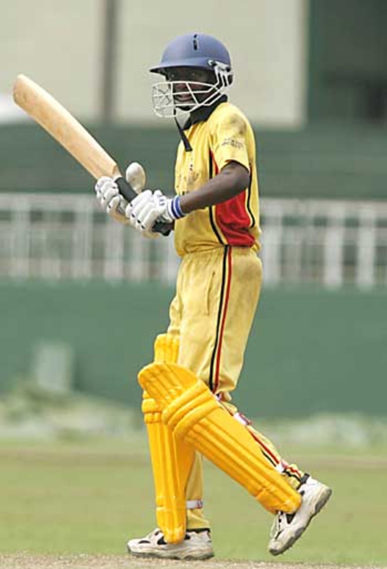 Emmanuel Nakaana, the youngest player in the Under-19 World Cup, Bangladesh Under-19s v Uganda Under-19s, Colombo, February 9, 2006