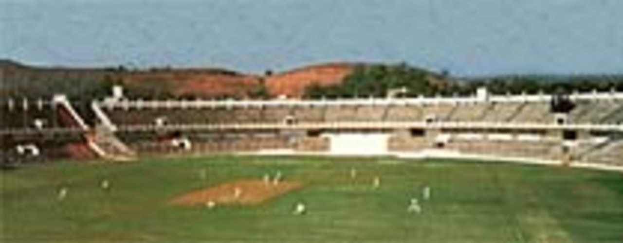 A small image of the Nehru Stadium, Margao, Goa