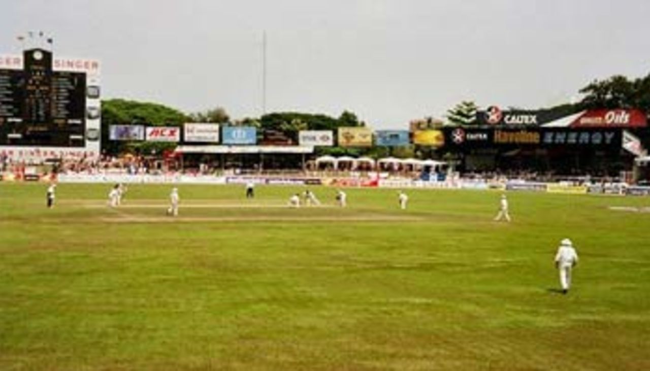 The Sinhalese Sports Club during Sri Lanka's Test against England in March 2001
