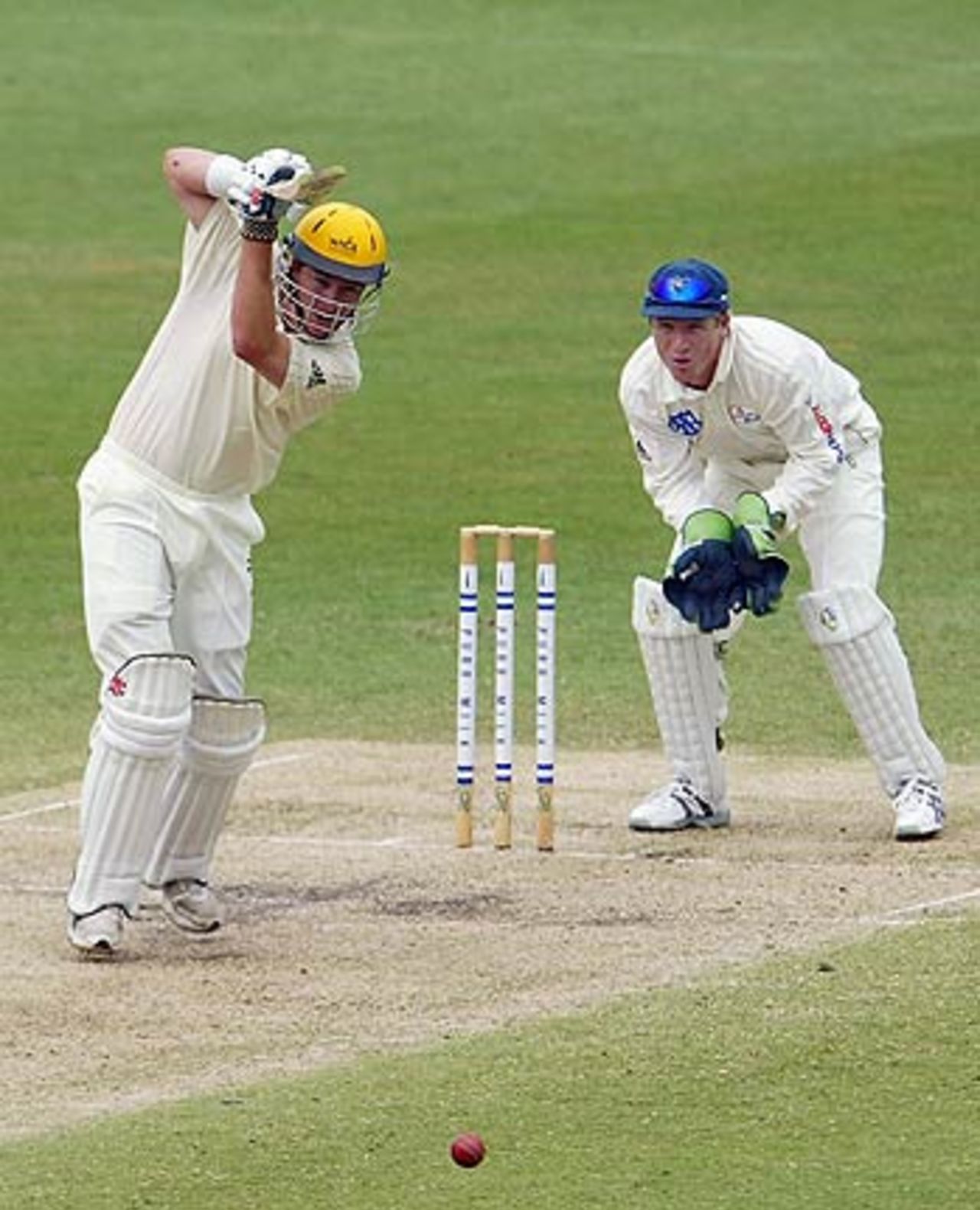 Marcus North drives en route to his hundred against New South Wales, New South Wales v Western Australia, Pura Cup, Sydney Cricket Ground, February 15, 2006