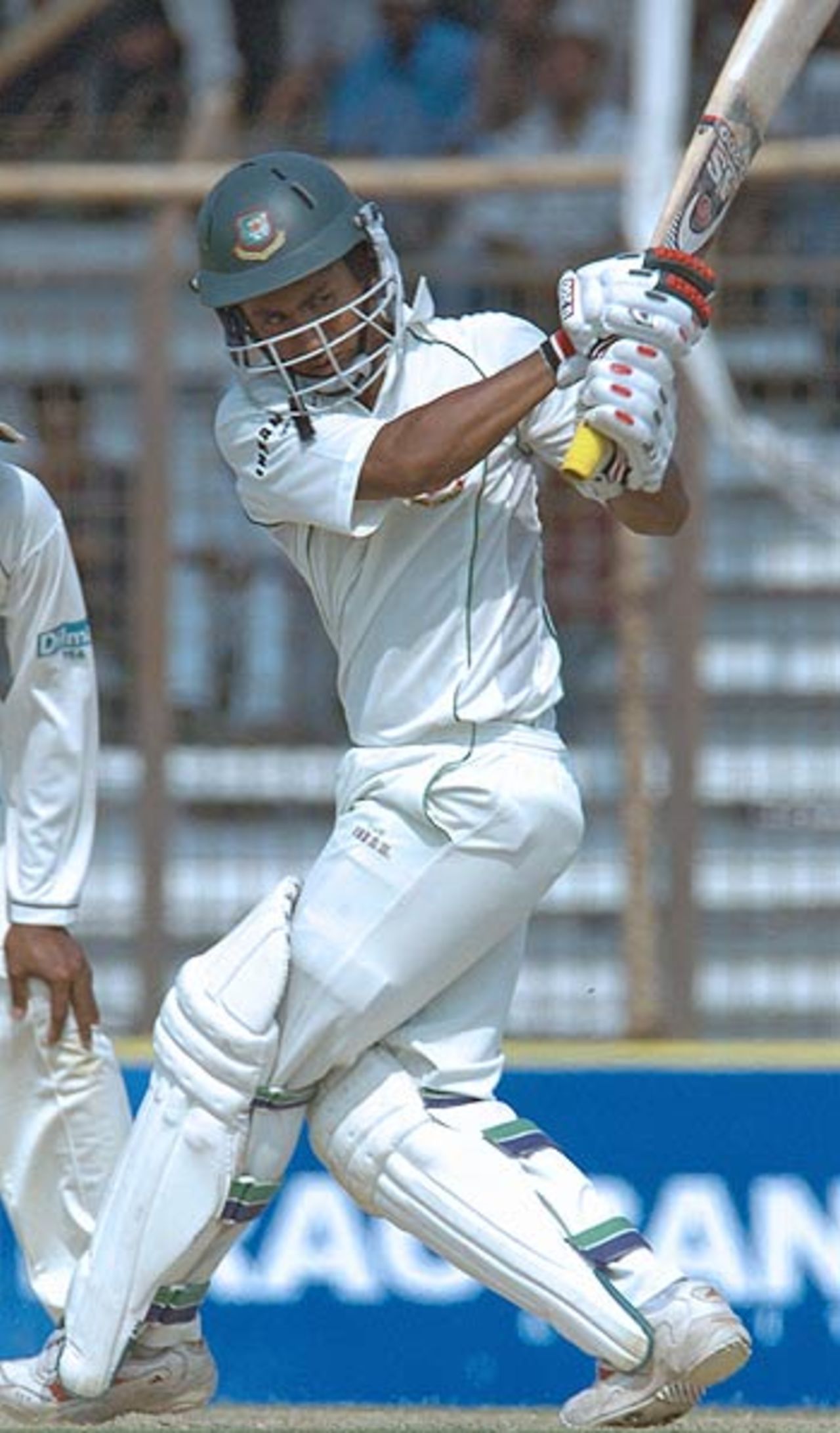 Mohammad Ashraful turns one to the on side, Bangladesh v Sri Lanka, 1st Test, Chittagong, February 28, 2006
