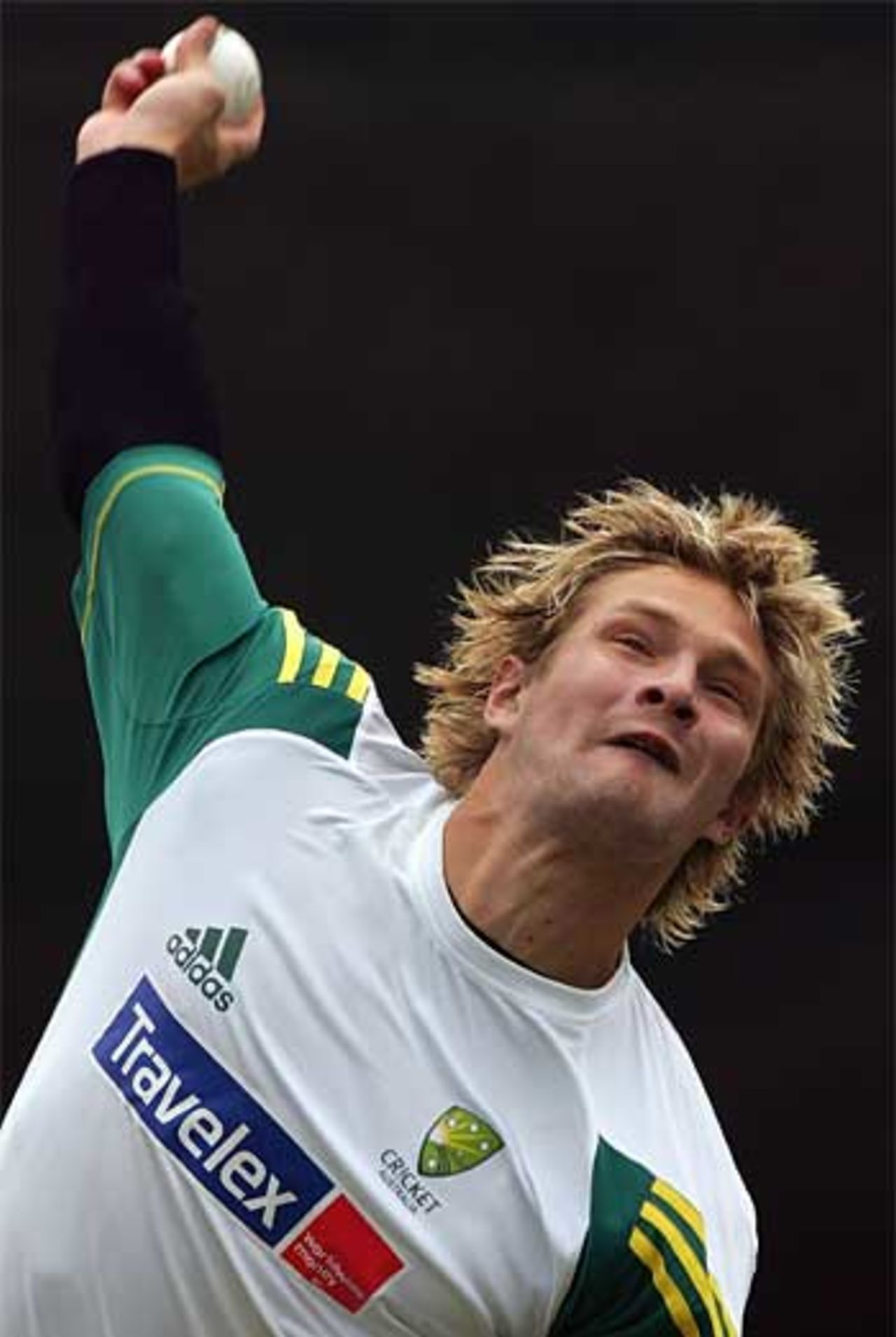Shane Watson turns his arm over, Cape Town, March 1, 2006