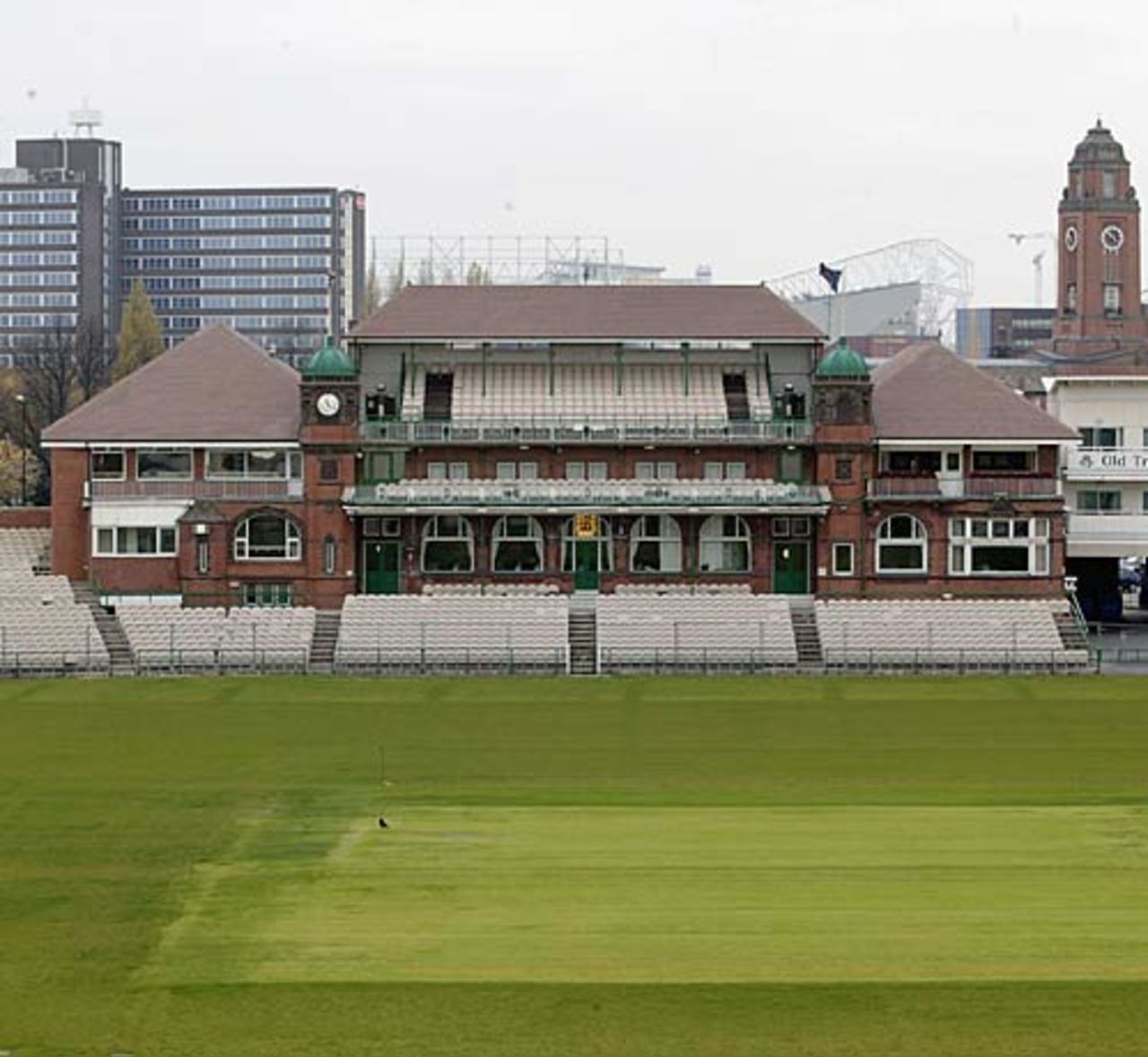 The Old Trafford pavilion out of season, November 2003