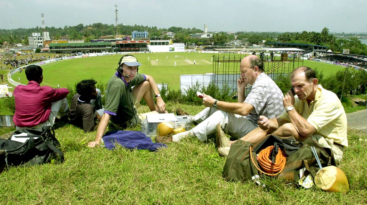 BBC Cricket Correspondent Jonathan Agnew on the Dutch Fort in Galle, Sri Lanka v England, 1st Test, Galle, 2nd day, February 23, 2001