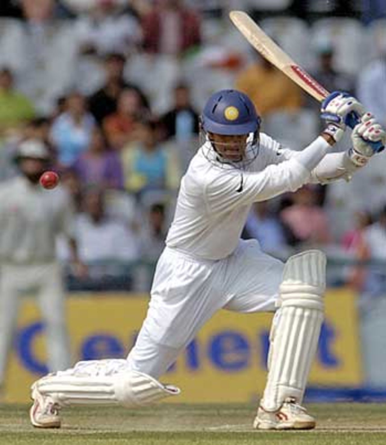 Rahul Dravid will be hoping to lead India to victory on the final day