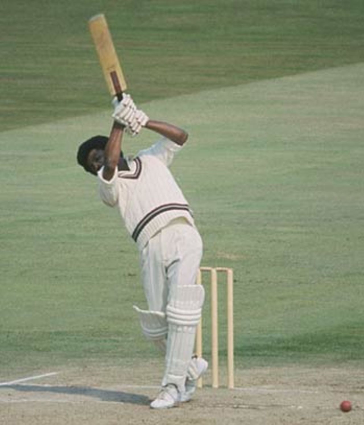 Keith Boyce on the attack, England v West Indies, 3rd Test, Lord's, August 1973