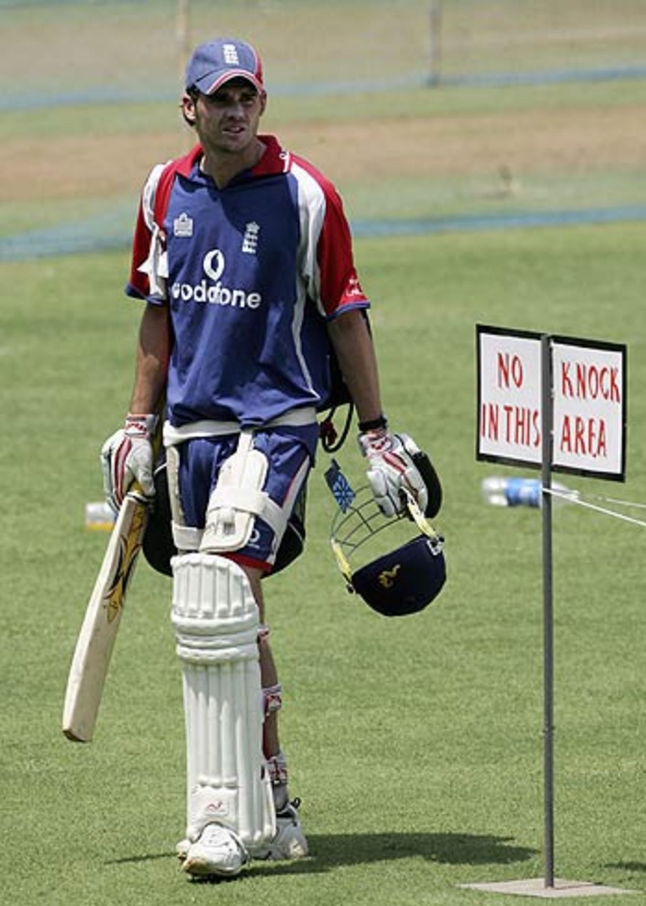James Anderson is determined to sharpen his batting skills, Wankhede Stadium, Mumbai, March 17 2006