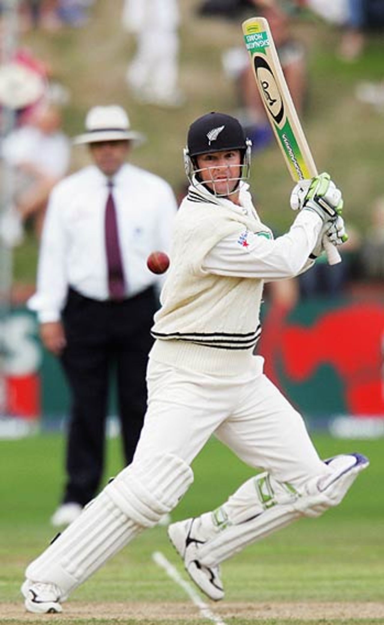 Nathan Astle propelled New Zealand's lead past 100 on the second day, New Zealand v West Indies, 2nd Test, Wellington, 2nd day, March 18, 2006