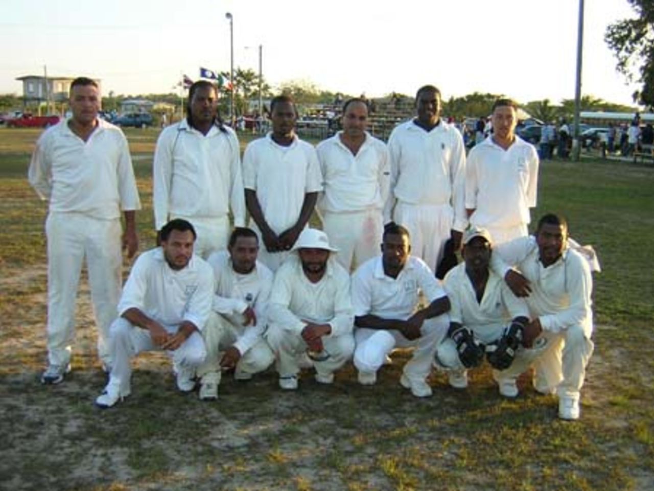 Belize team, winners of the 1st Central American Cricket Championships.