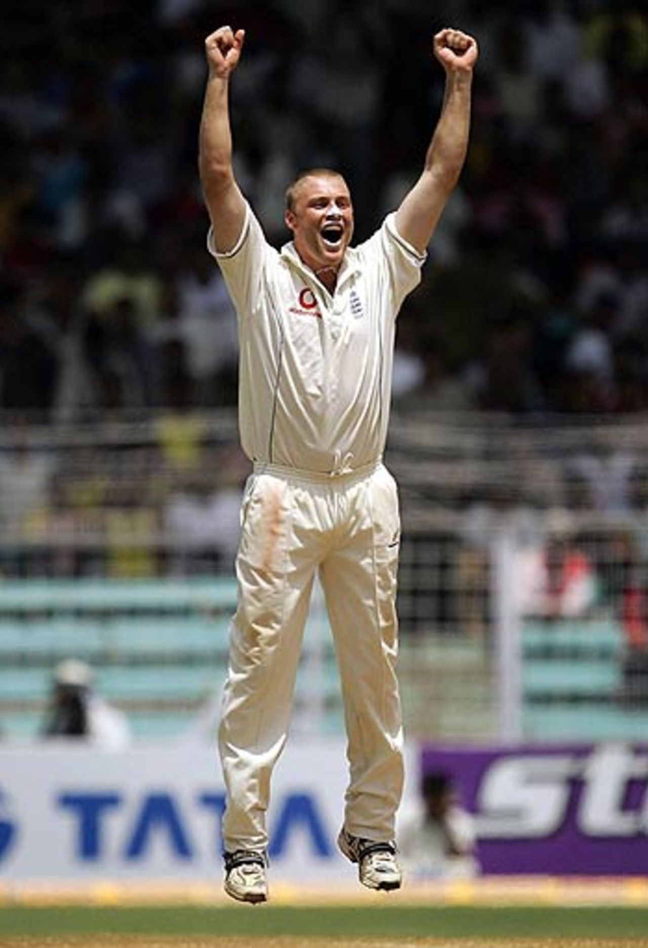 Andrew Flintoff: Man-of-the-Series in a thrilling series, India v England, 3rd Test, Mumbai, March 22, 2006