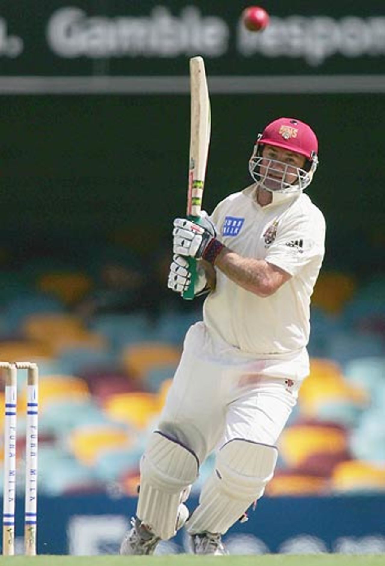 Jimmy Maher en route to a fine hundred against Victoria, Queensland v Victoria, Pura Cup final, 2nd day, Brisbane, March 25, 2006