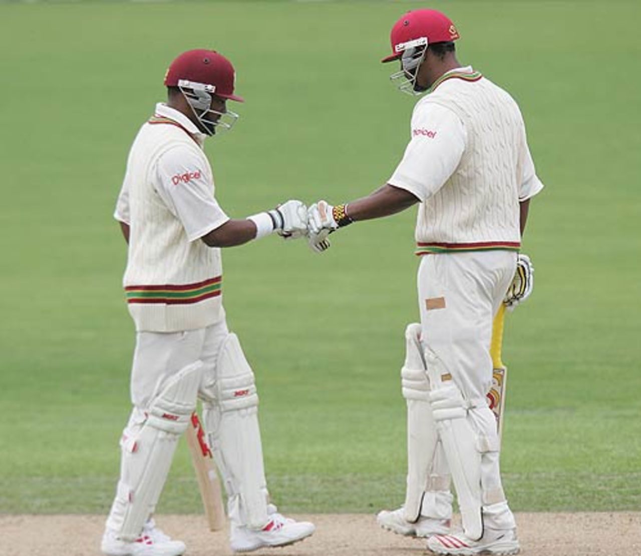 Brian Lara and Runako Morton lifted sagging West Indian spirits with energetic half-centuries, New Zealand v West Indies, 3rd Test, Napier, 2nd day, March 26, 2006