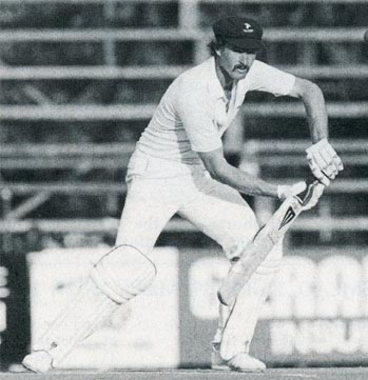 Jimmy Cook batting against the English rebel XI in 1981-82