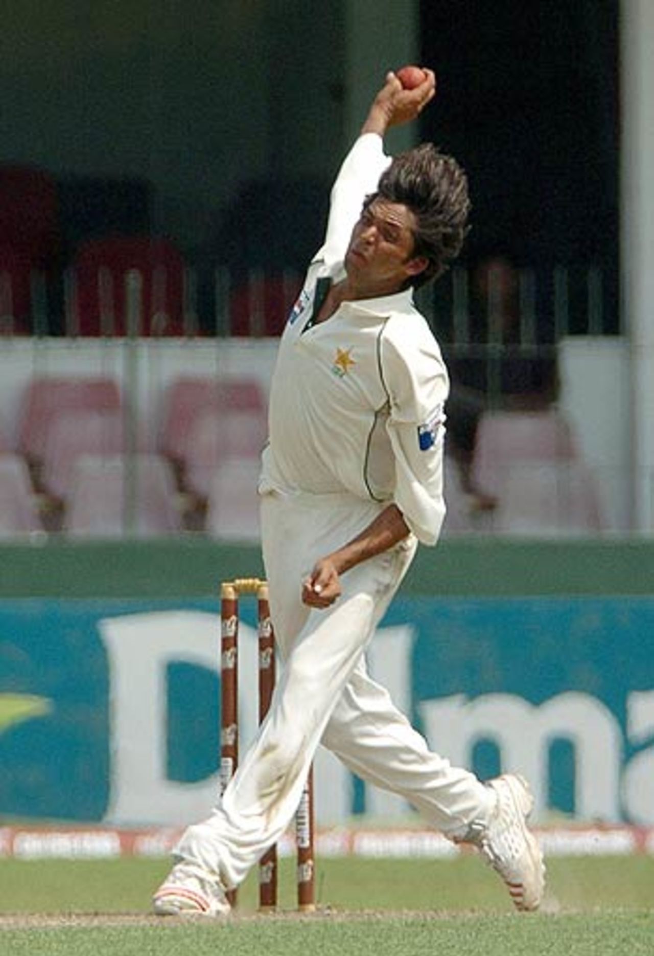 Mohammad Asif picked up 4 for 41 against Sri Lanka, Sri Lanka v Pakistan, 1st Test, Colombo (SSC), 2nd day, March 27, 2006