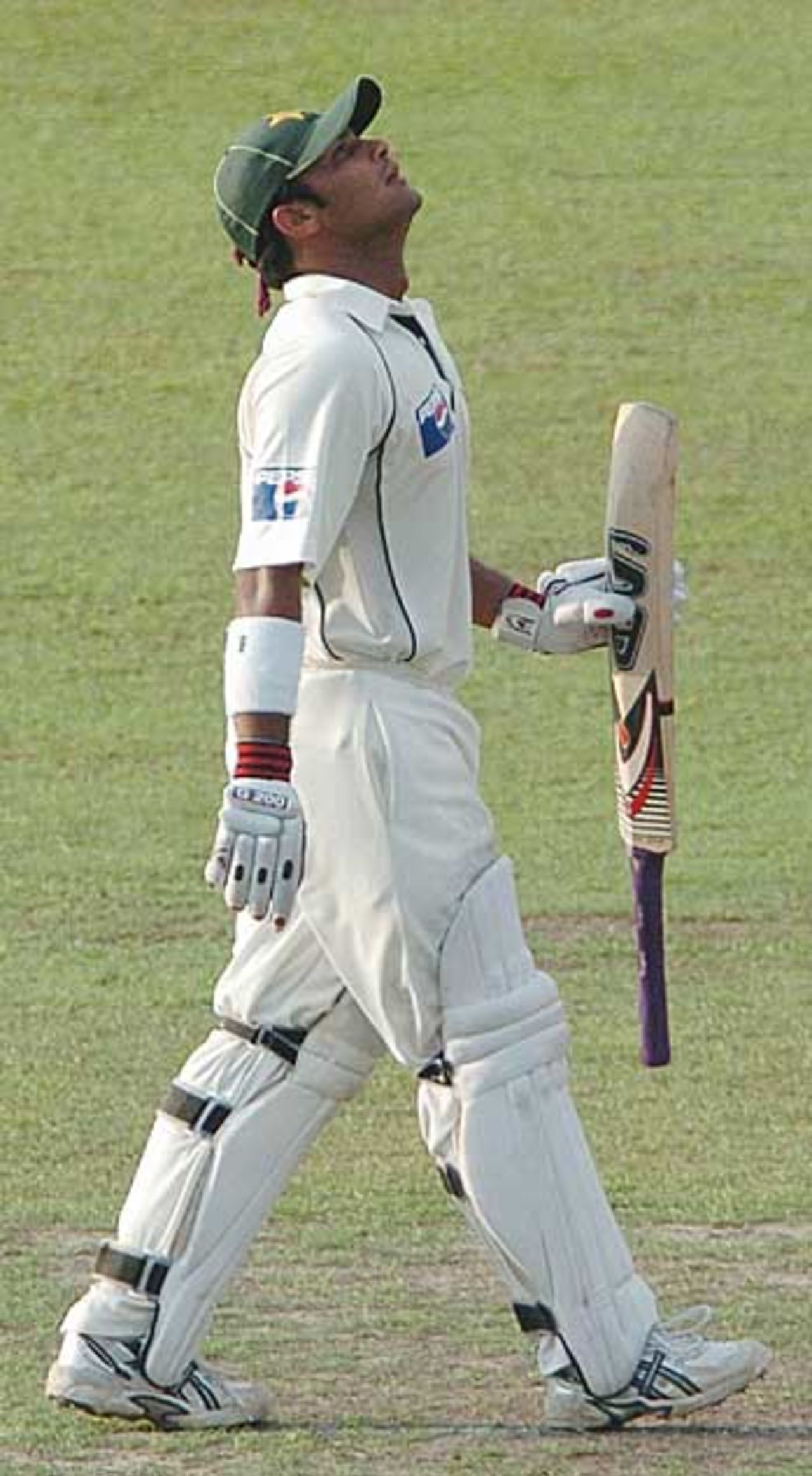 Imran Farhat is livid at losing his wicket, Sri Lanka v Pakistan, 1st Test, Colombo (SSC), 2nd day,  March 27, 2006