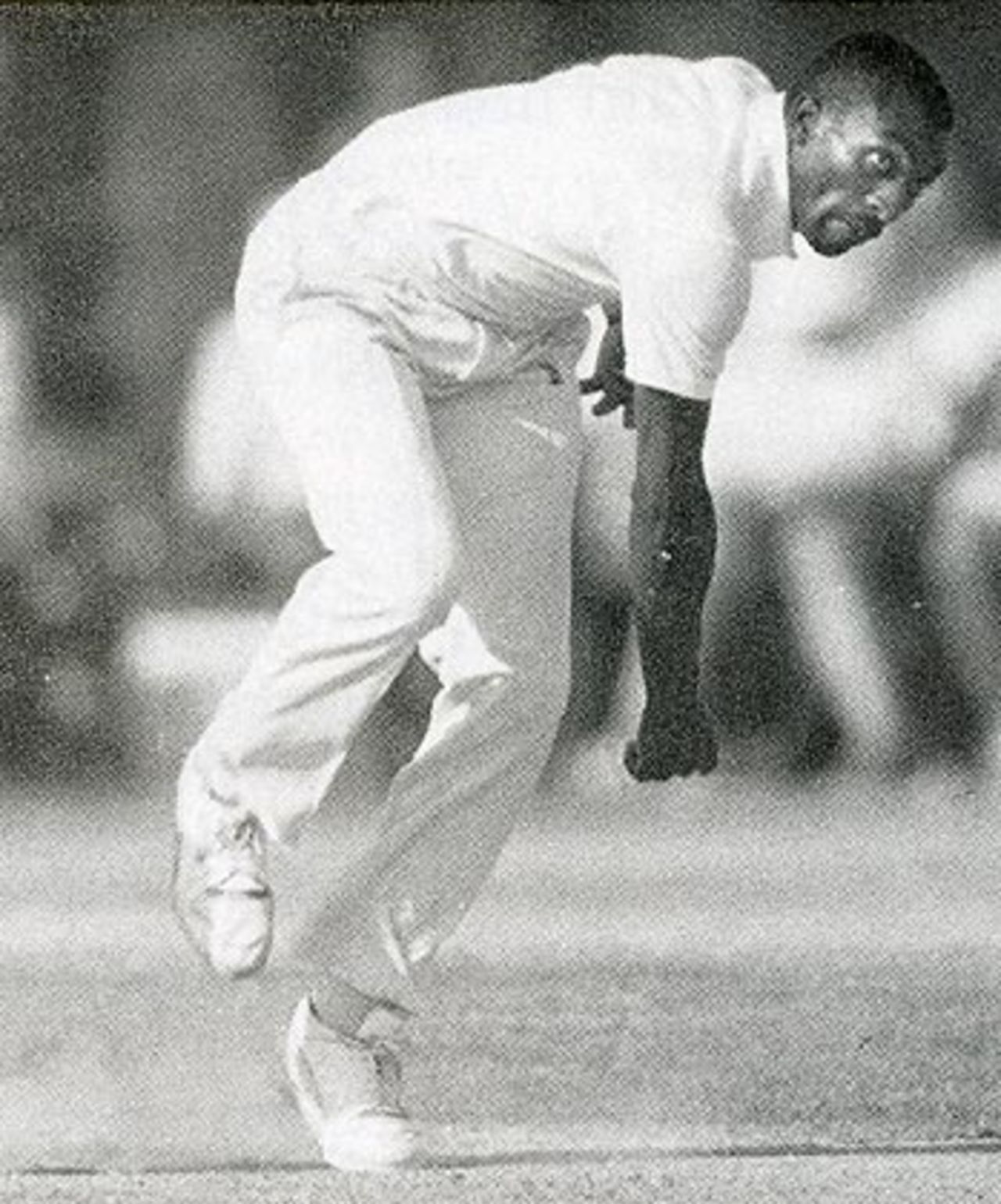 Neil Williams in action for the Windward Islands