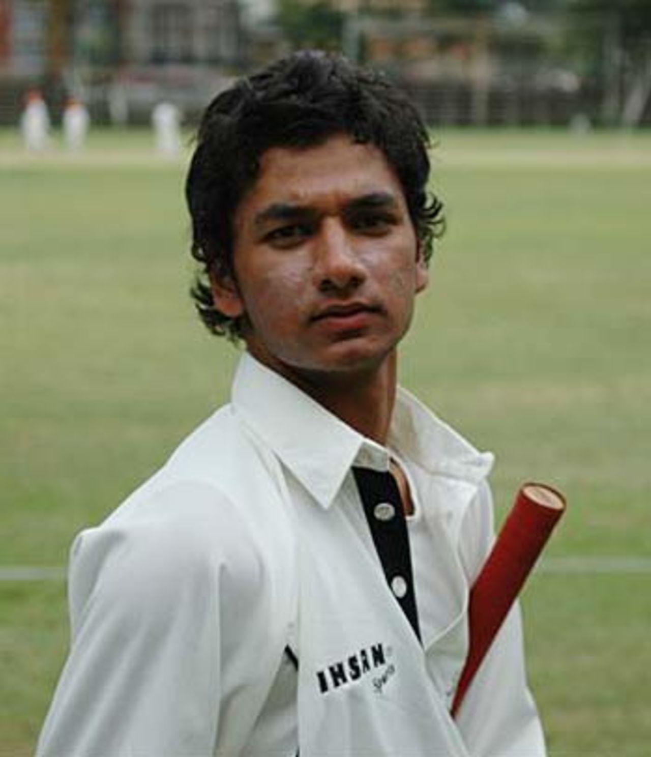 Tanmay Mishra portrait at the Nairobi Gymkhana, March 30, 2006