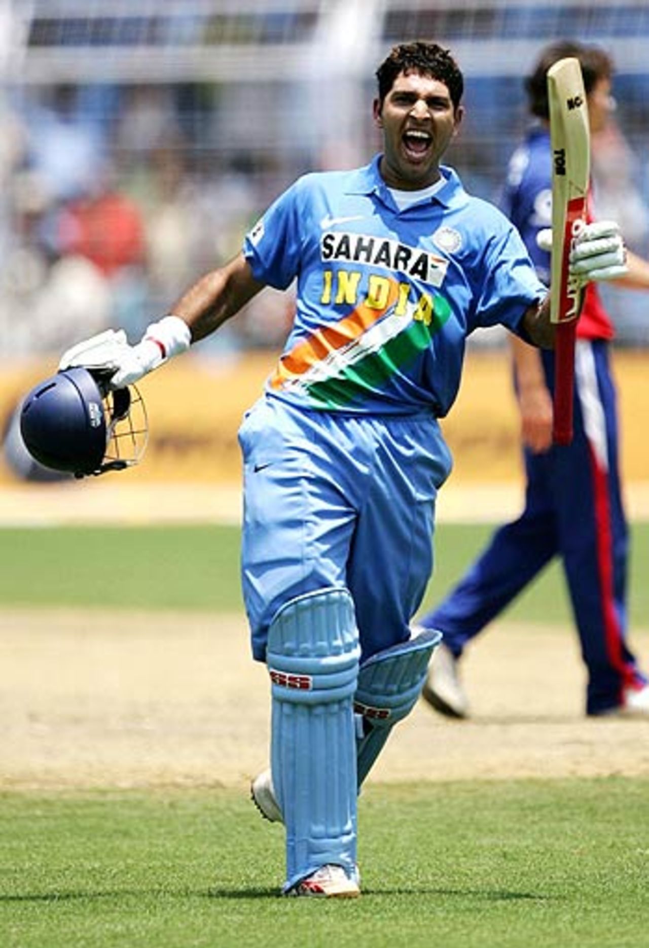 Yuvraj Singh's hundred bailed India out of trouble, India v England, 3rd ODI, Goa, April 3, 2006