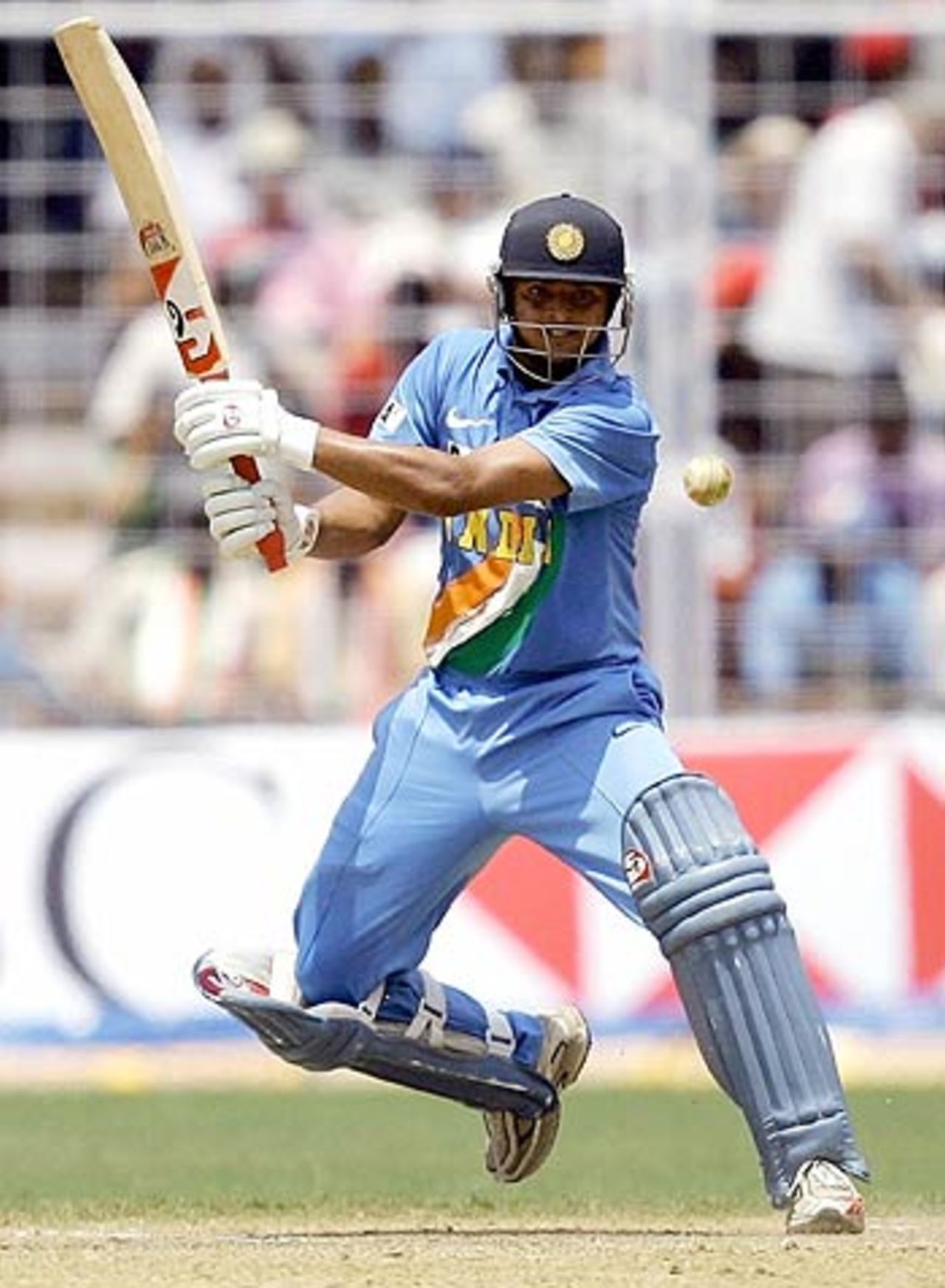 Suresh Raina partnered Yuvraj Singh for 142 runs, India v England, 3rd ODI, Goa, April 3, 2006
