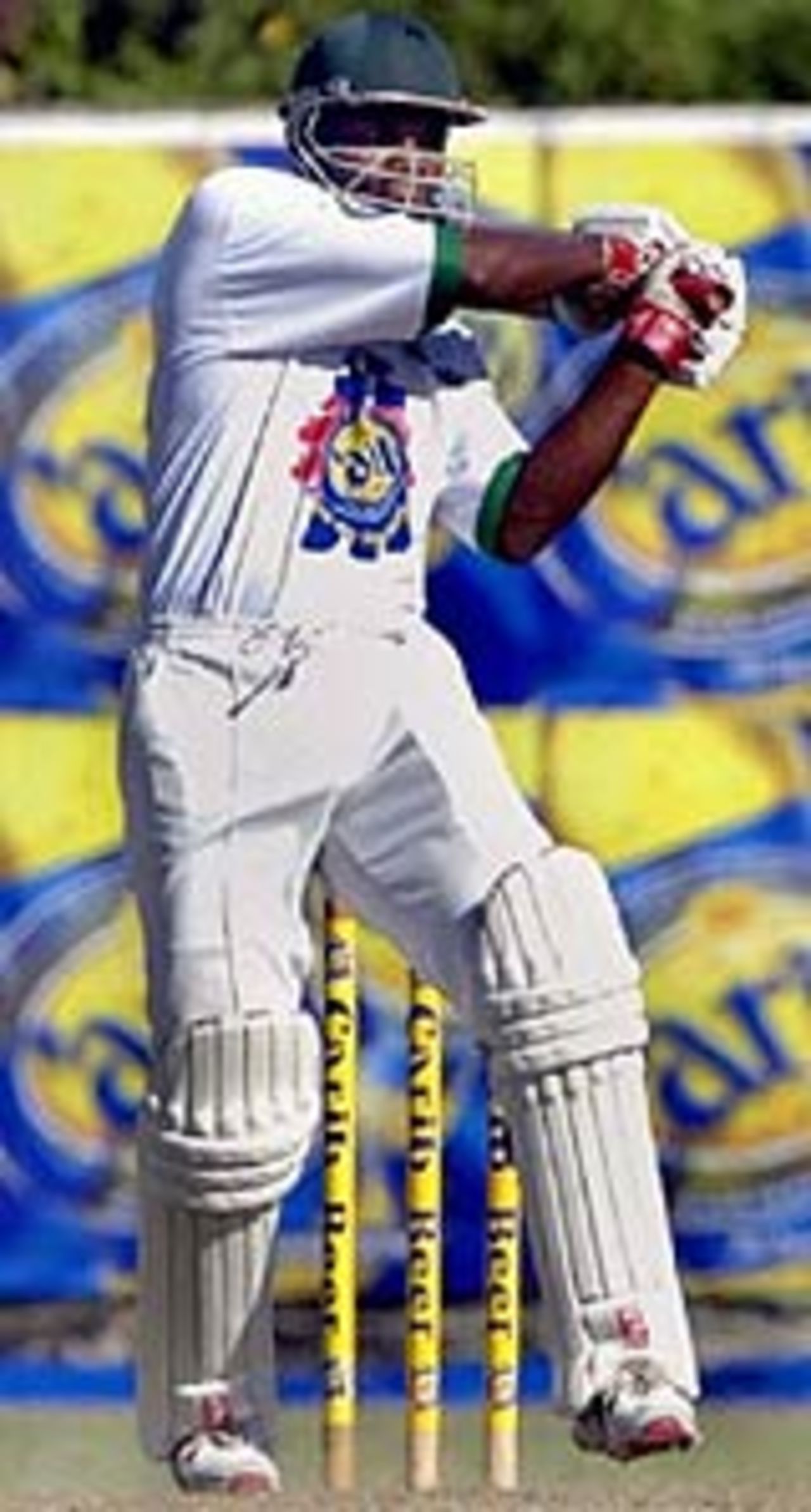 Neil McGarrell fetches a boundary during his entertaining 82, Barbados v Guyana, Carib Beer Cup, 1st semi-final, Carlton Club, 3rd day, April 9 2006