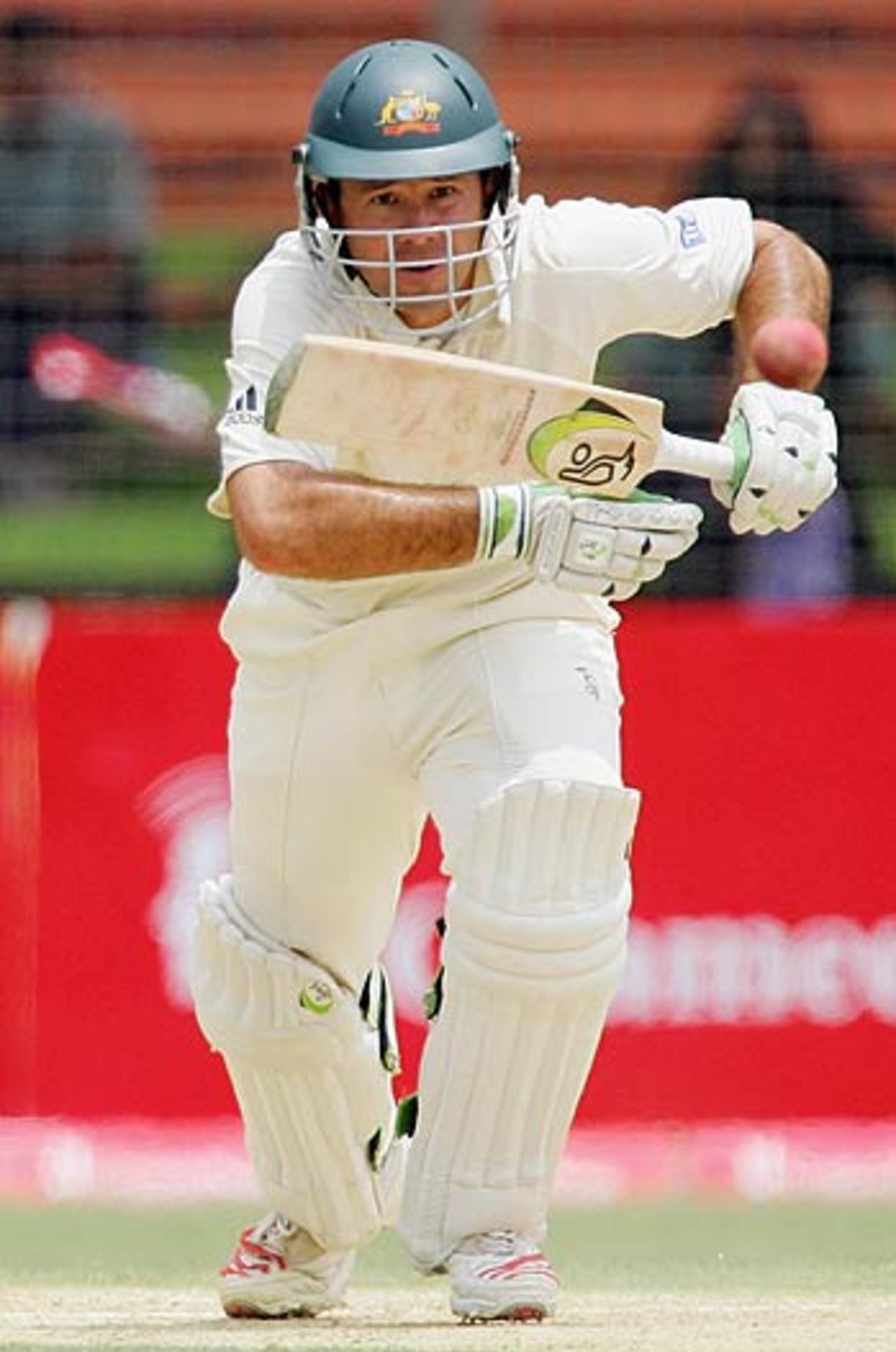 Ricky Ponting sets off for a run, Bangladesh v Australia, 2nd Test, Chittagong, 2nd day, April 17, 2006