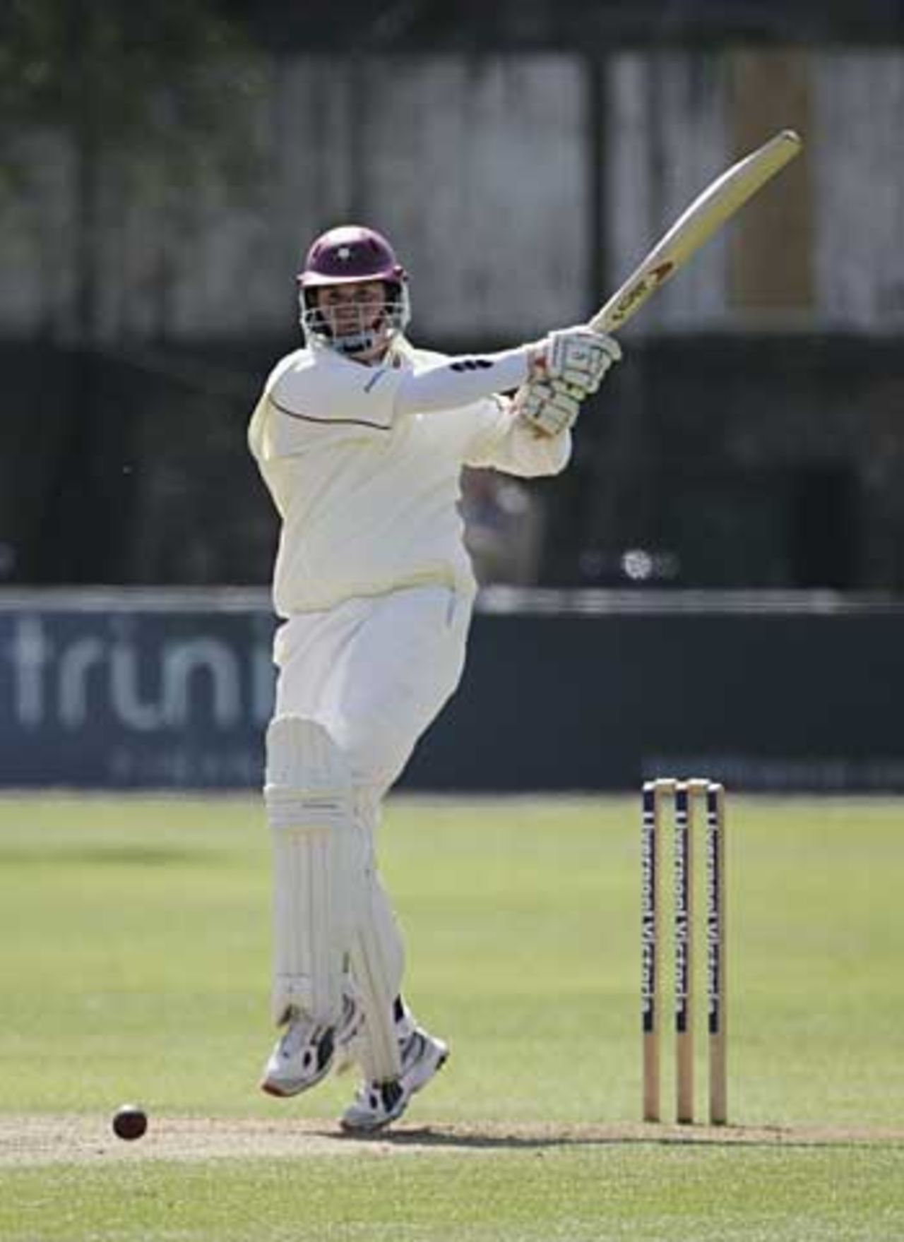 David Sales pulls powerfully en route to a hundred, Essex v Northamptonshire, Chelmsford, April 22, 2006