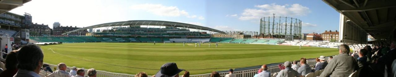 Panoramic shot of The Oval, Surrey v Gloucestershire, The Oval, May 3, 2006