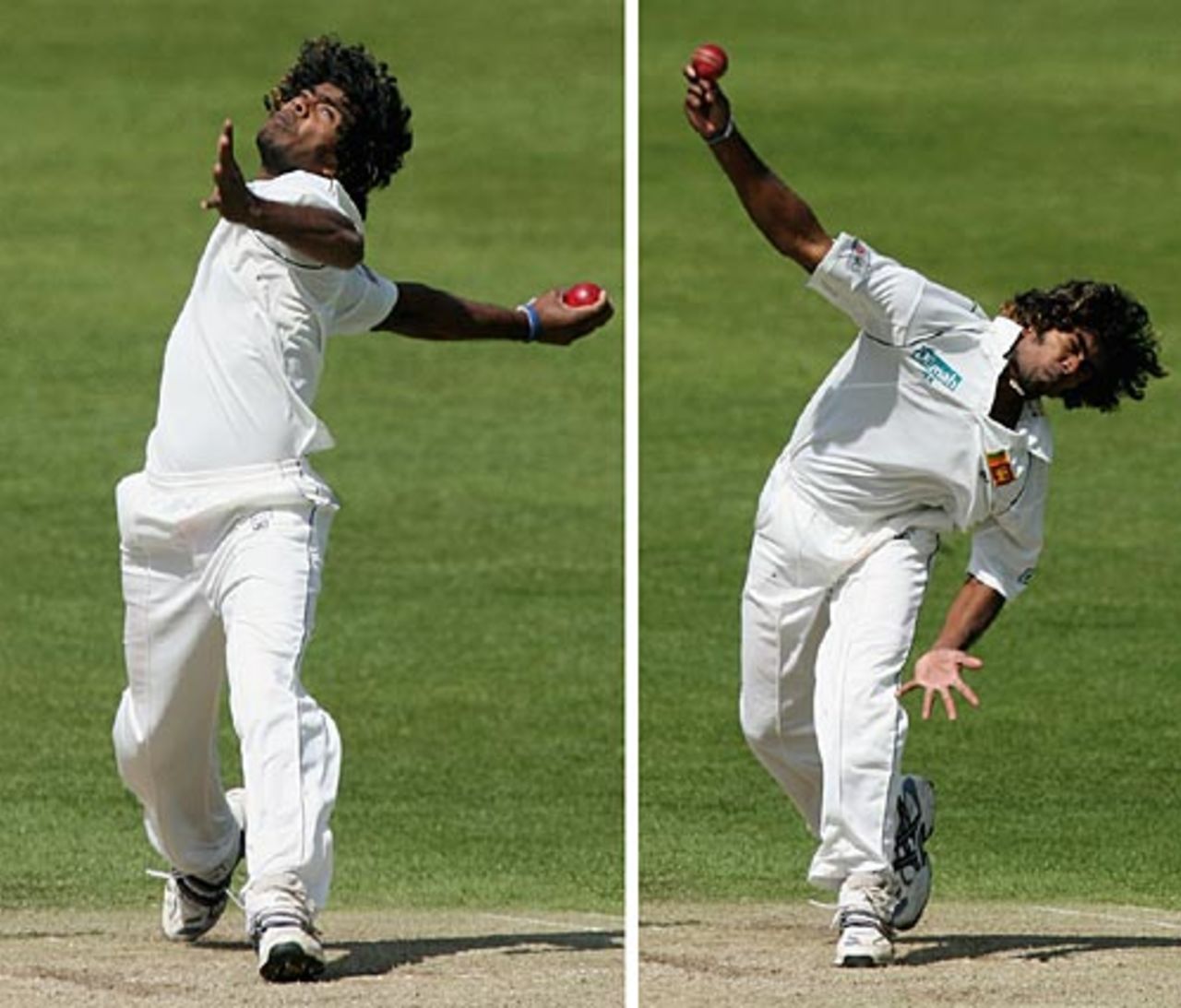 Lasith Malinga slings into action, Sri Lankans v England A, Worcester, May 5, 2006