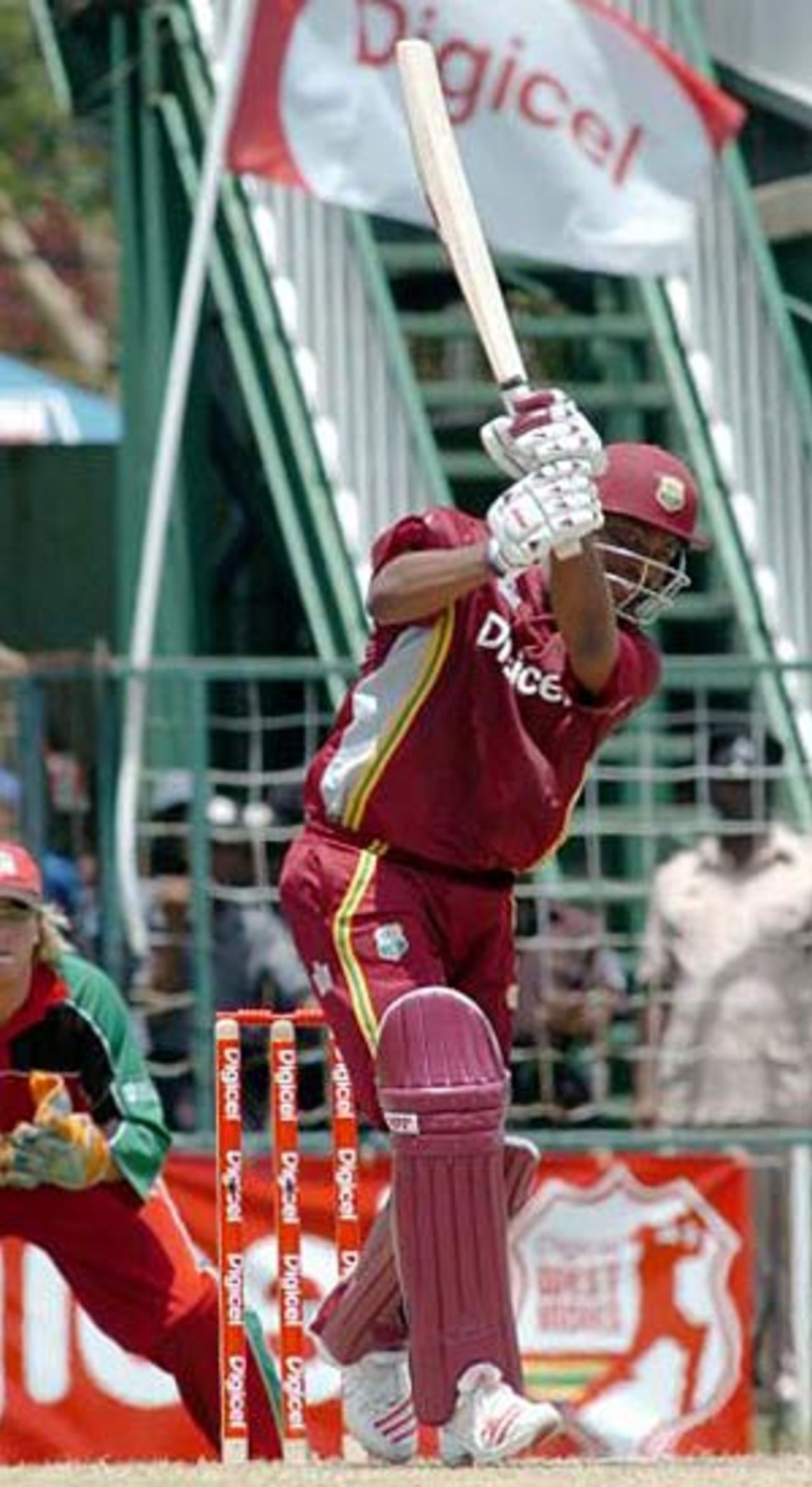 West Indies captain Brian Lara averages 55 in Trinidad and will want to put on a show for his home fans