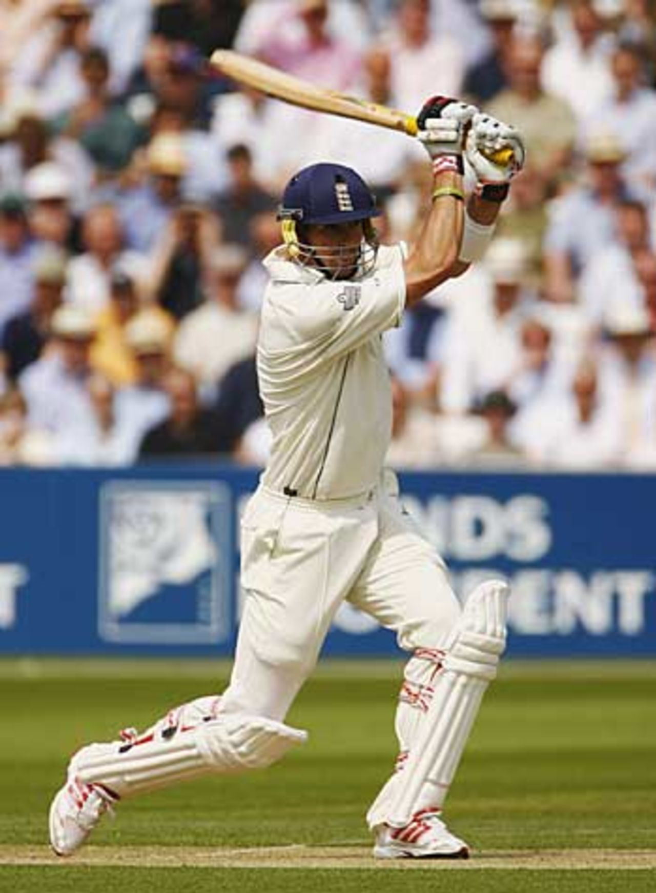 Kevin Pietersen hammers one through the covers, England v Sri Lanka, 1st Test, Lord's, May 12, 2006