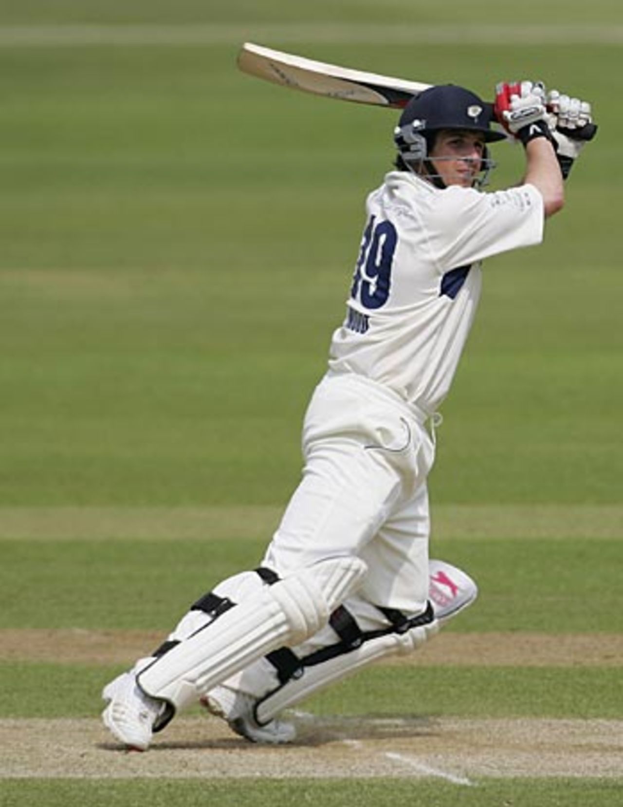 Matthew Wood cuts square of the wicket, Kent v Yorkshire, Canterbury, May 13, 2006