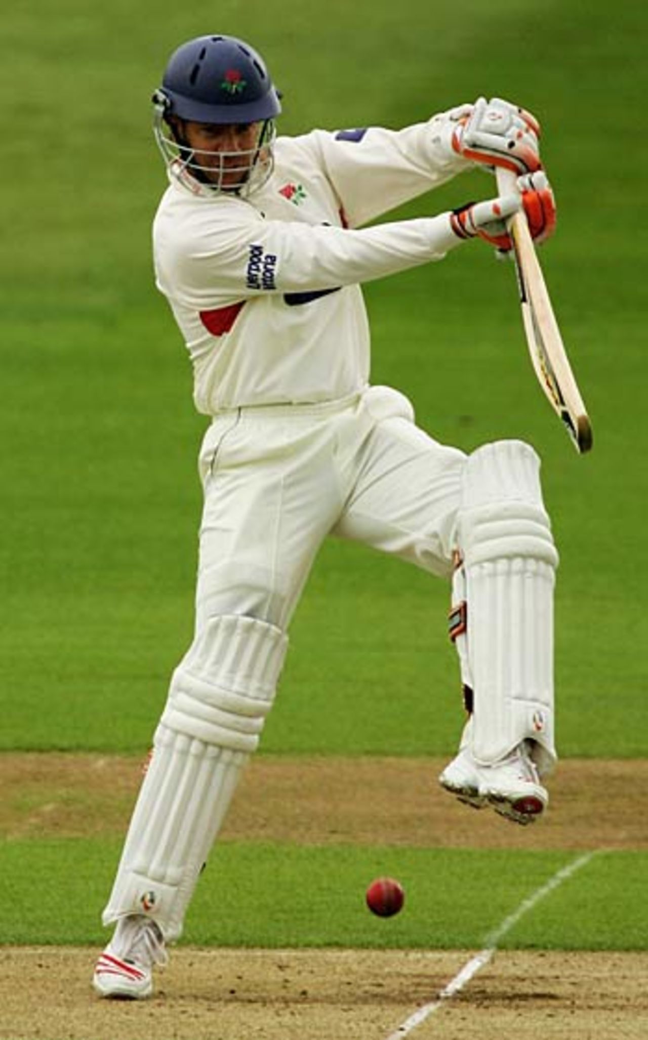 Stuart Law on his way to a hundred in the Roses match, Yorkshire v Lancashire, Headingley, May 17, 2006