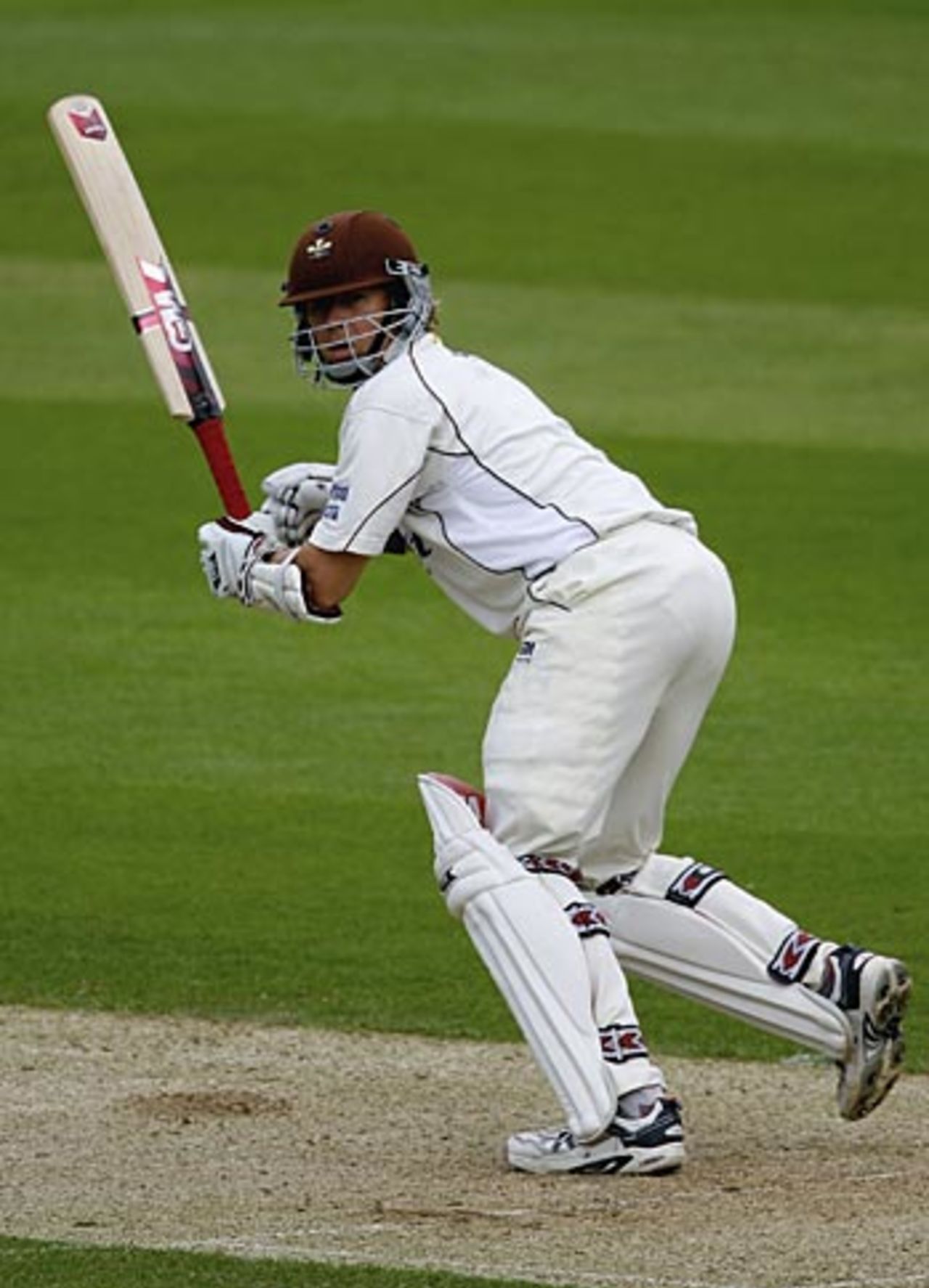 Jonathan Batty glides one on the leg side, Surrey v Worcestershire, The Oval, May 18, 2006