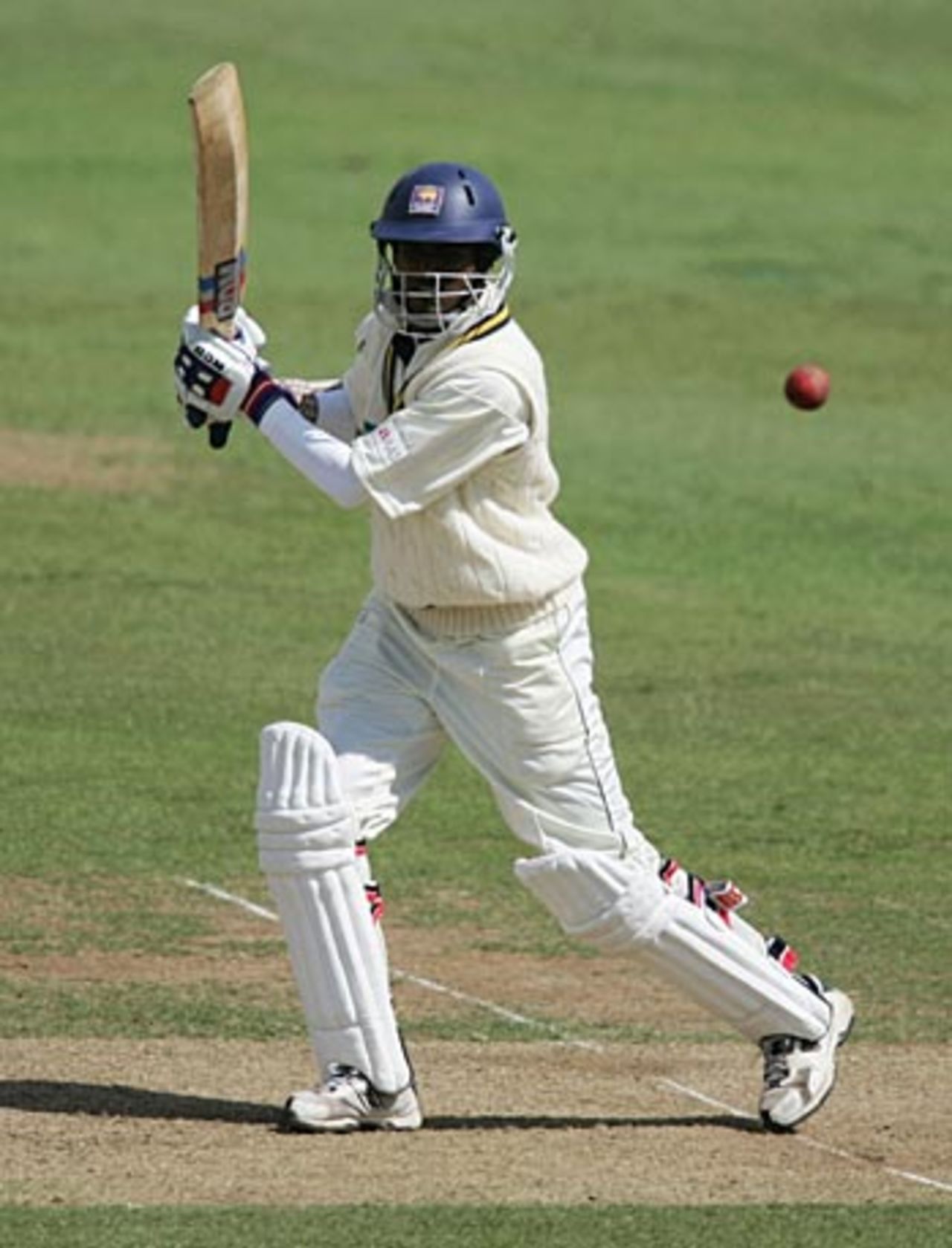 Upul Tharanga punches off the back foot during his hundred, Sussex v Sri Lanka, Hove, May 18, 2006