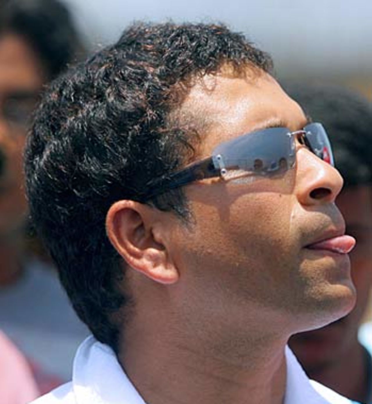 Sachin Tendulkar during the press conference to announce his withdrawal from the West Indies tour, Mumbai, May 23, 2006