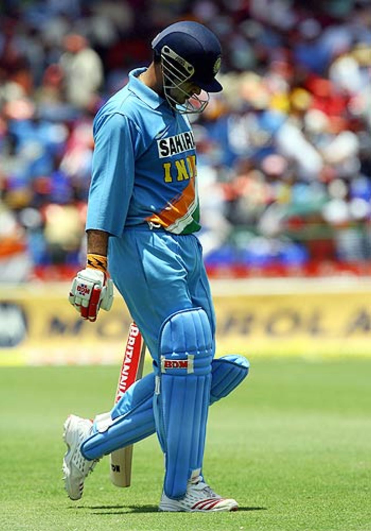 Sehwag falls short of his century by four runs at the the 3rd ODI, West Indies v India, St Kitts, May 23, 2006 

