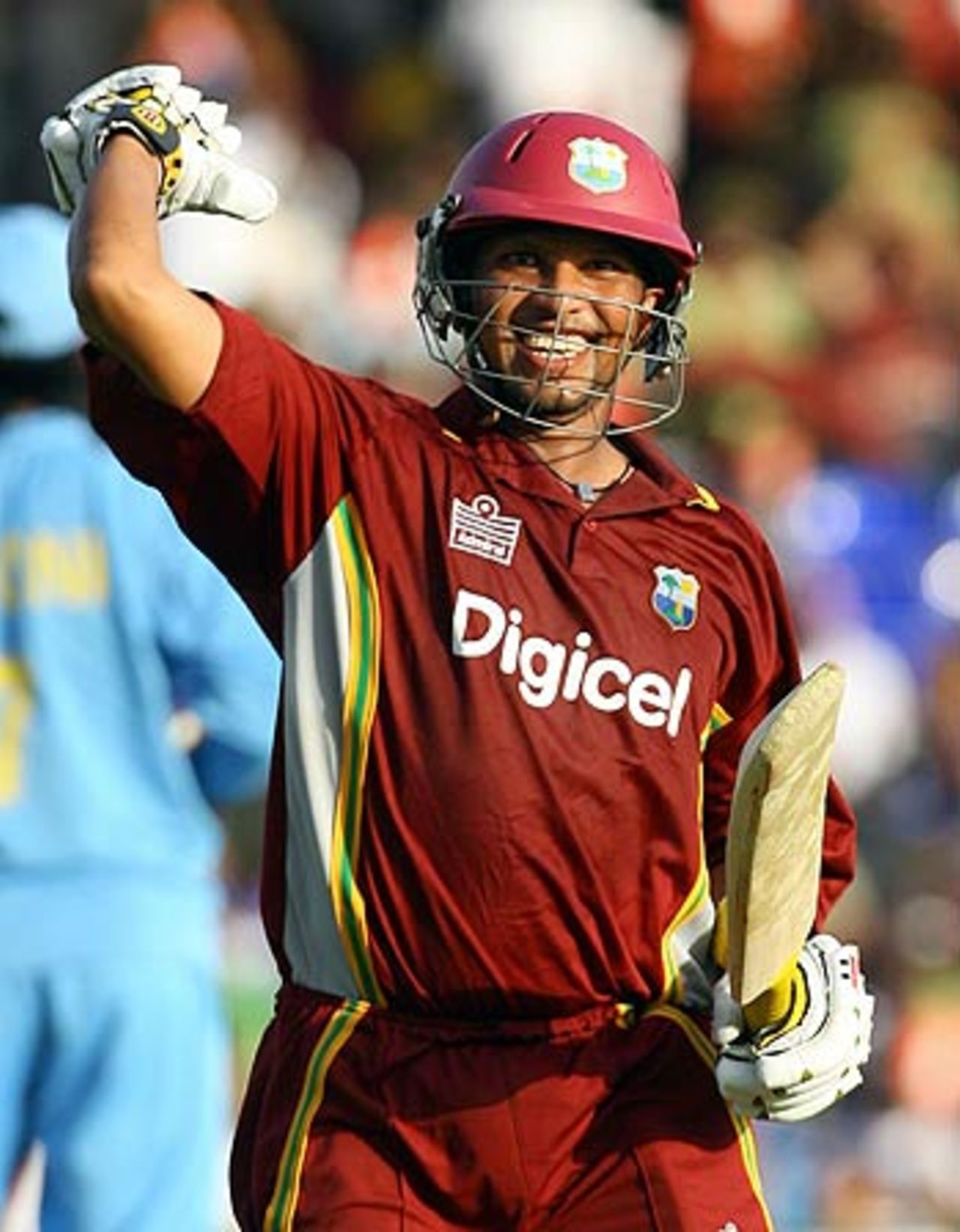 Ramnaresh Sarwan's unbeaten 115 took West Indies to victory, West Indies v India, 3rd ODI, St Kitts, May 23, 2006