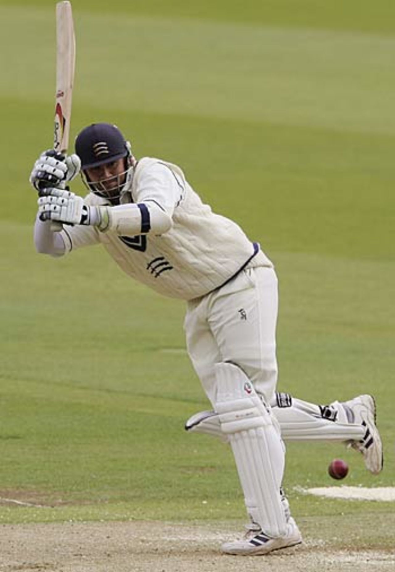 Owais Shah on his way to 73, Middlesex v Warwickshire, County Championship, Lord's, May 24, 2006