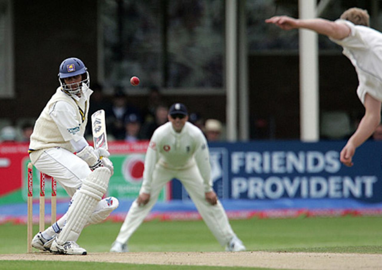 Michael Vandort ducks underneath a bouncer, England v Sri Lanka, 2nd Test, Edgbaston, May 28, 2006