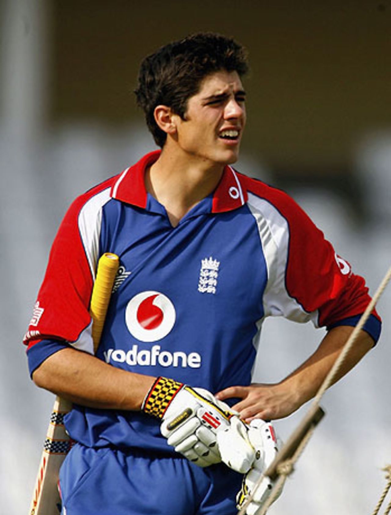 Alastair Cook in the nets, England training session, Trent Bridge, May 31, 2006